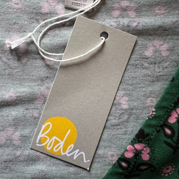 Boden Long Sleeve Jersey Wrap Dress - Picture 8 of 8